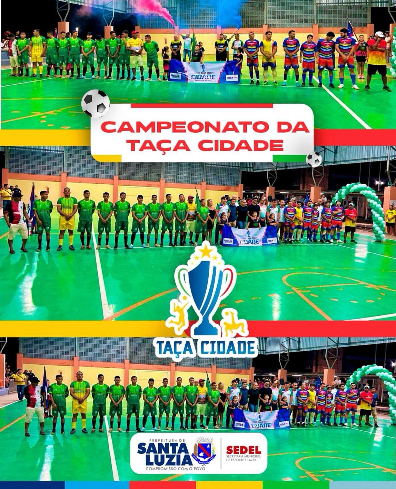 Abertura do Campeonato da Taça Cidade
