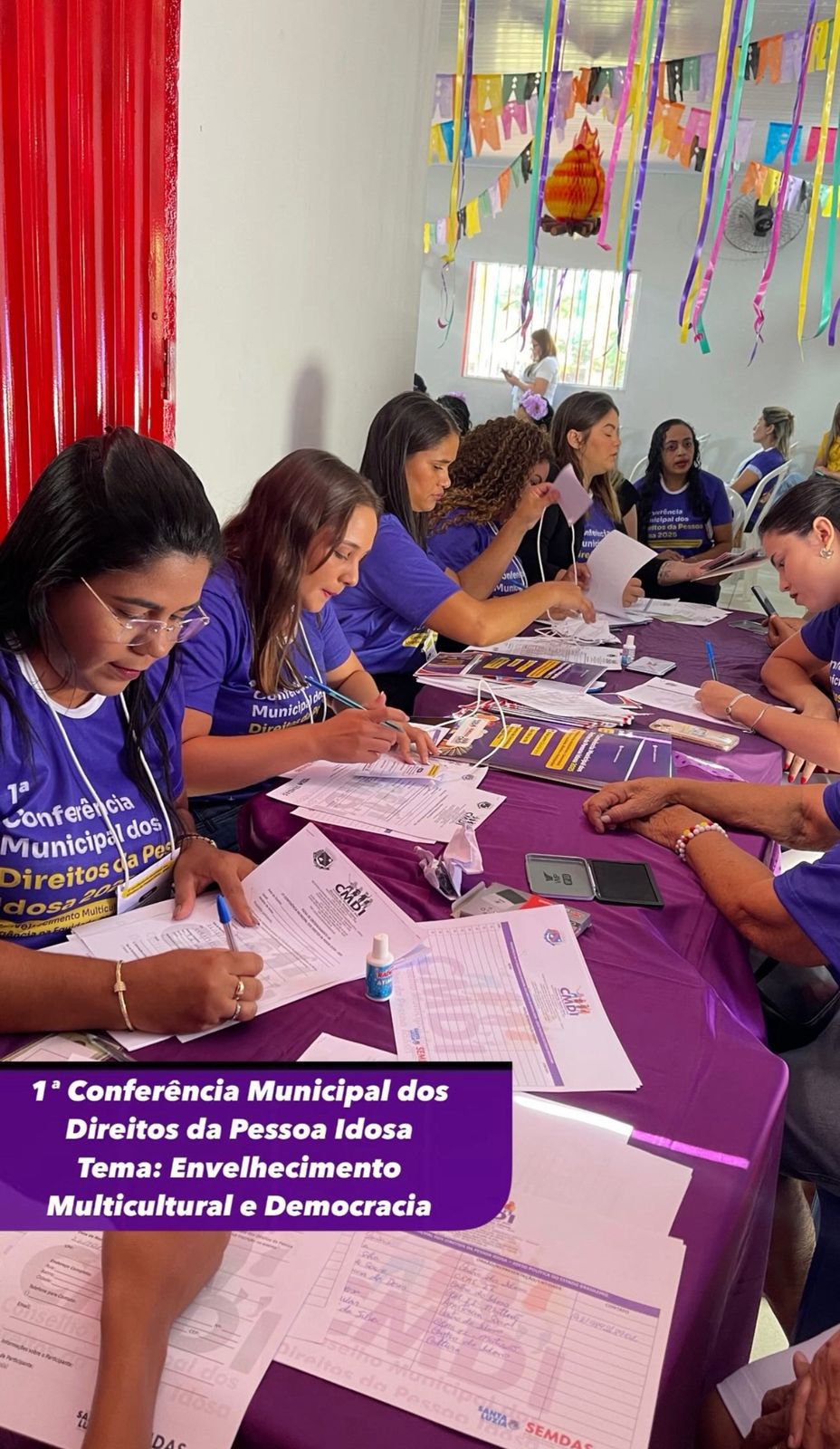 Conferência Municipal dos Direitos da Pessoa Idosa 2025.