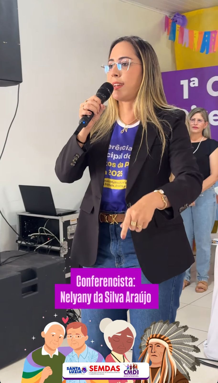 Conferência Municipal dos Direitos da Pessoa Idosa 2025.